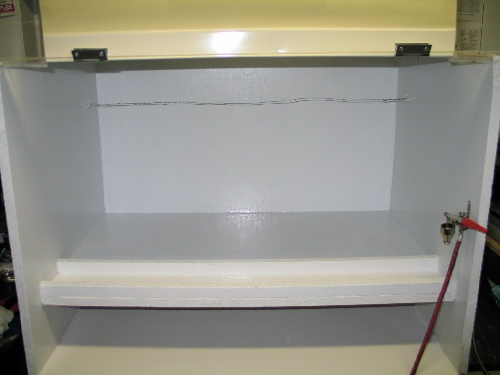 make your own spray booth....